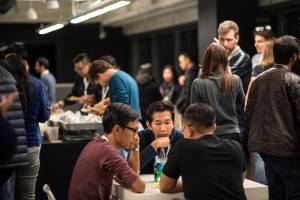Sesi mentoring bahkan dilakukan saat makan